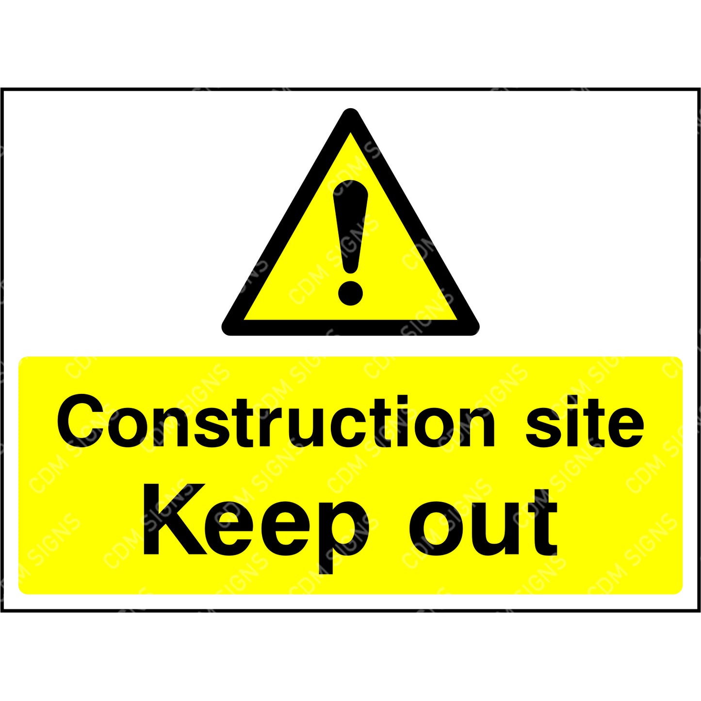 Construction site keep out