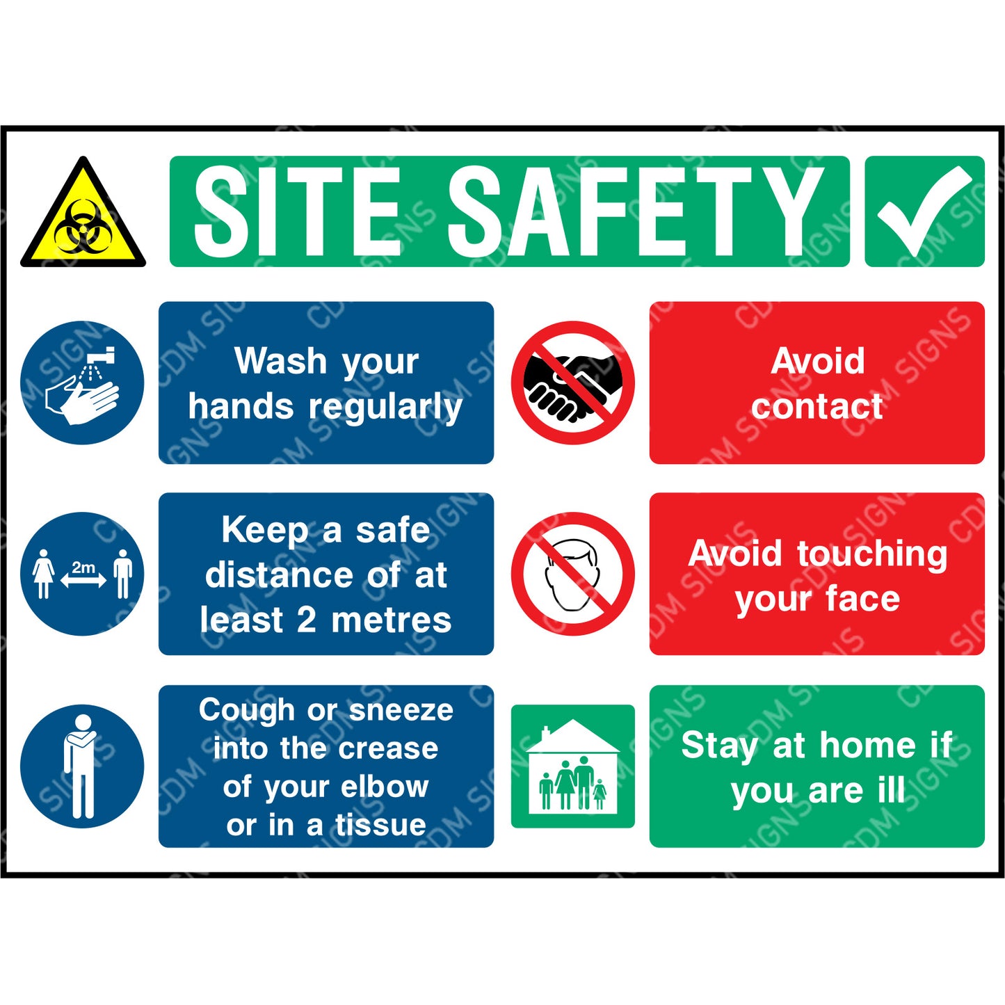 site safety sign