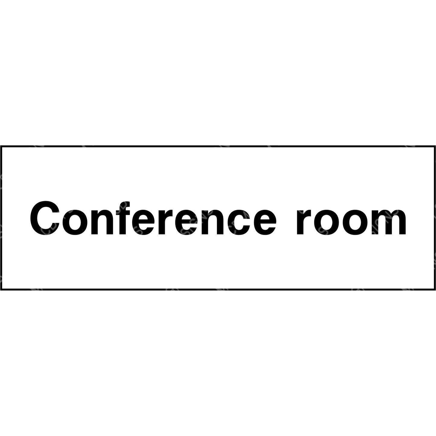 Conference room sign