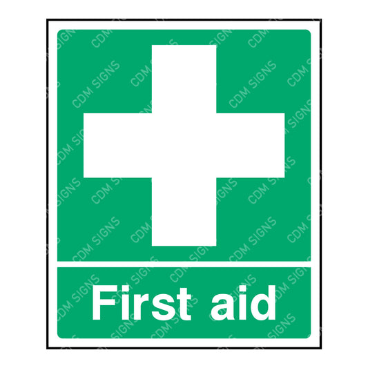 First aid sign