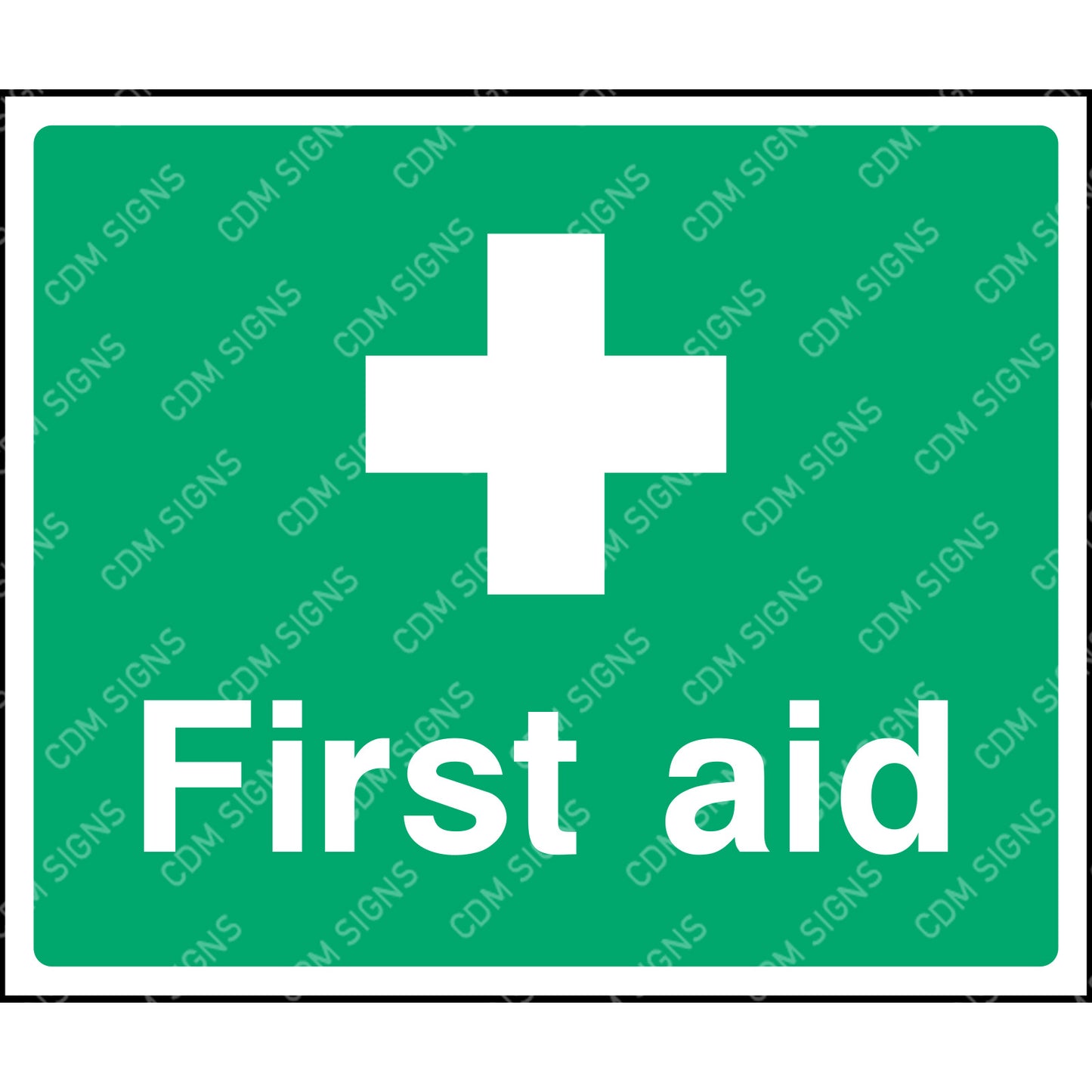 First aid sign
