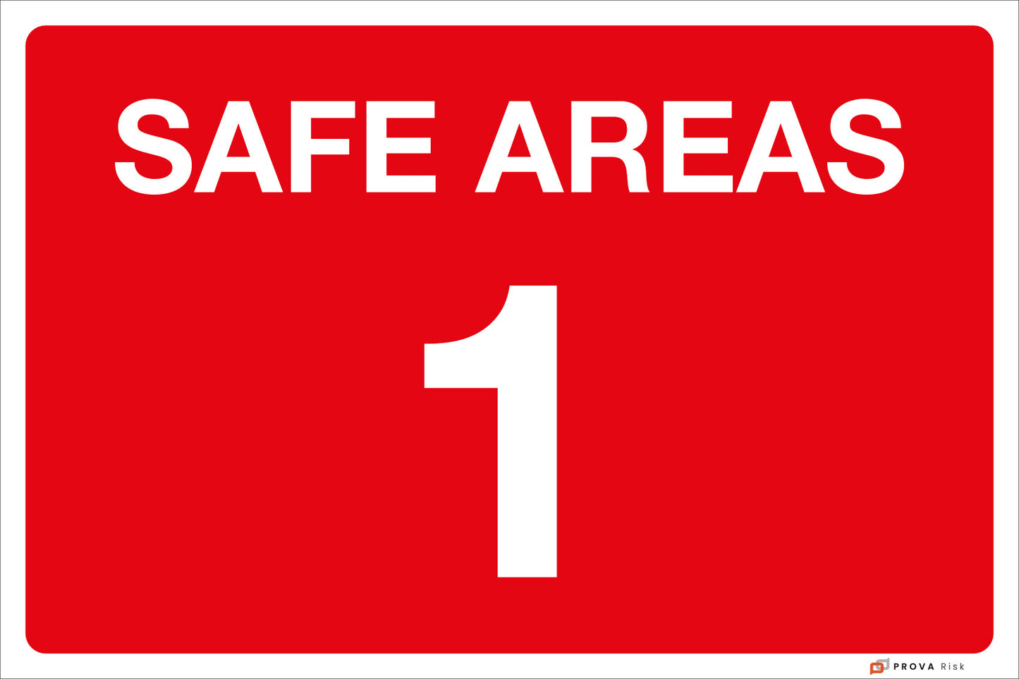 Red Martyn's Law Signs