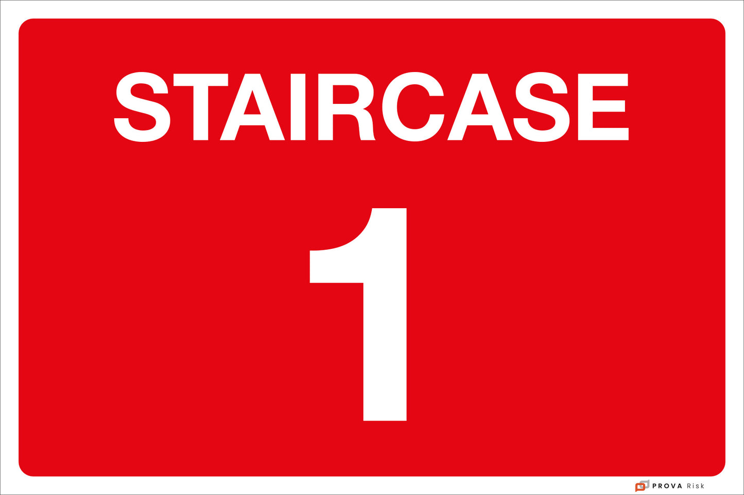 Red Martyn's Law Signs