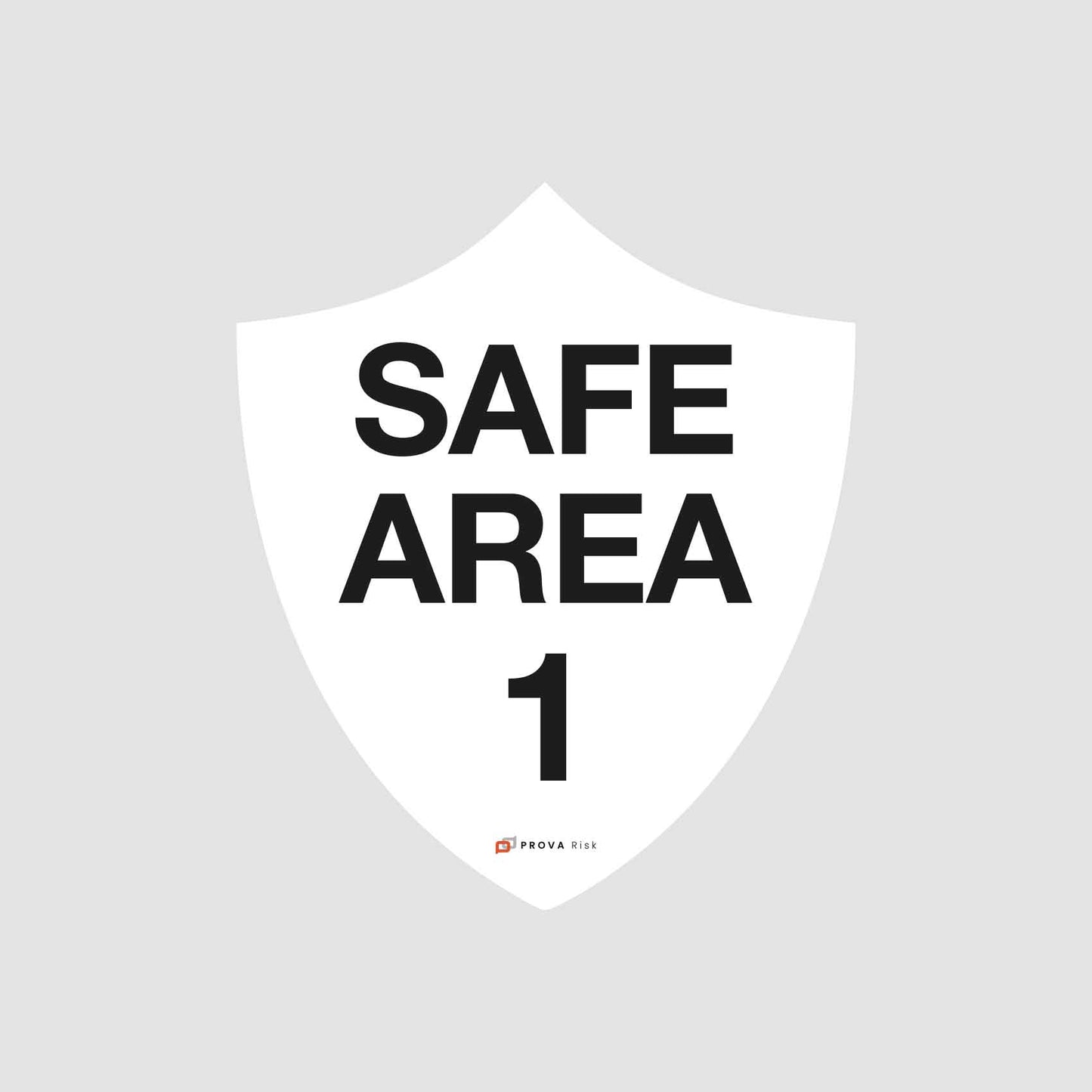 Foamex Martyn's Law Safe Area Signs