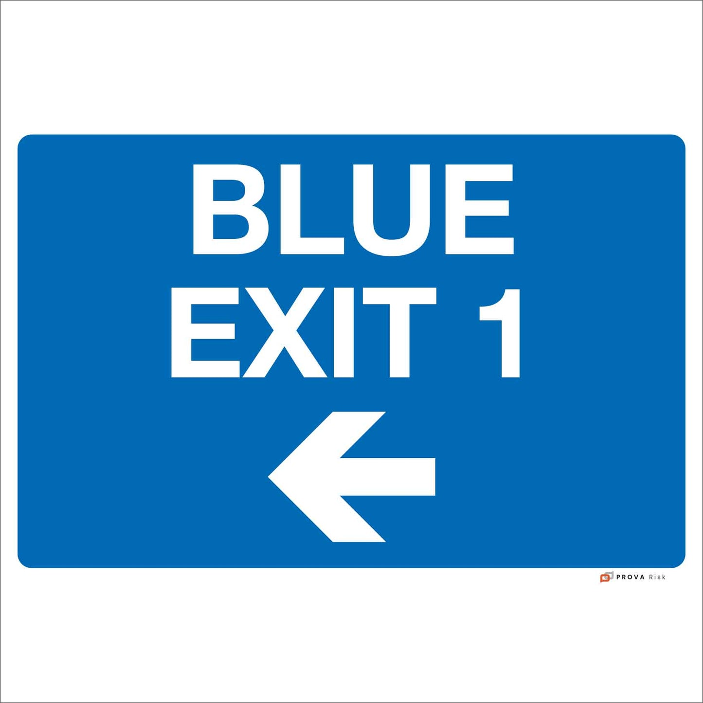 Foamex Martyn's Law Exit Signs