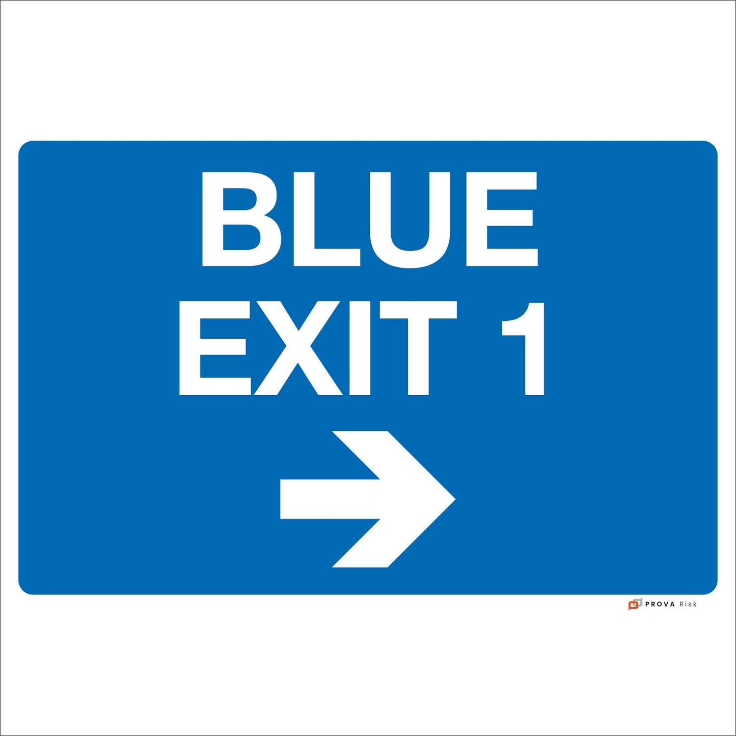 Foamex Martyn's Law Exit Signs