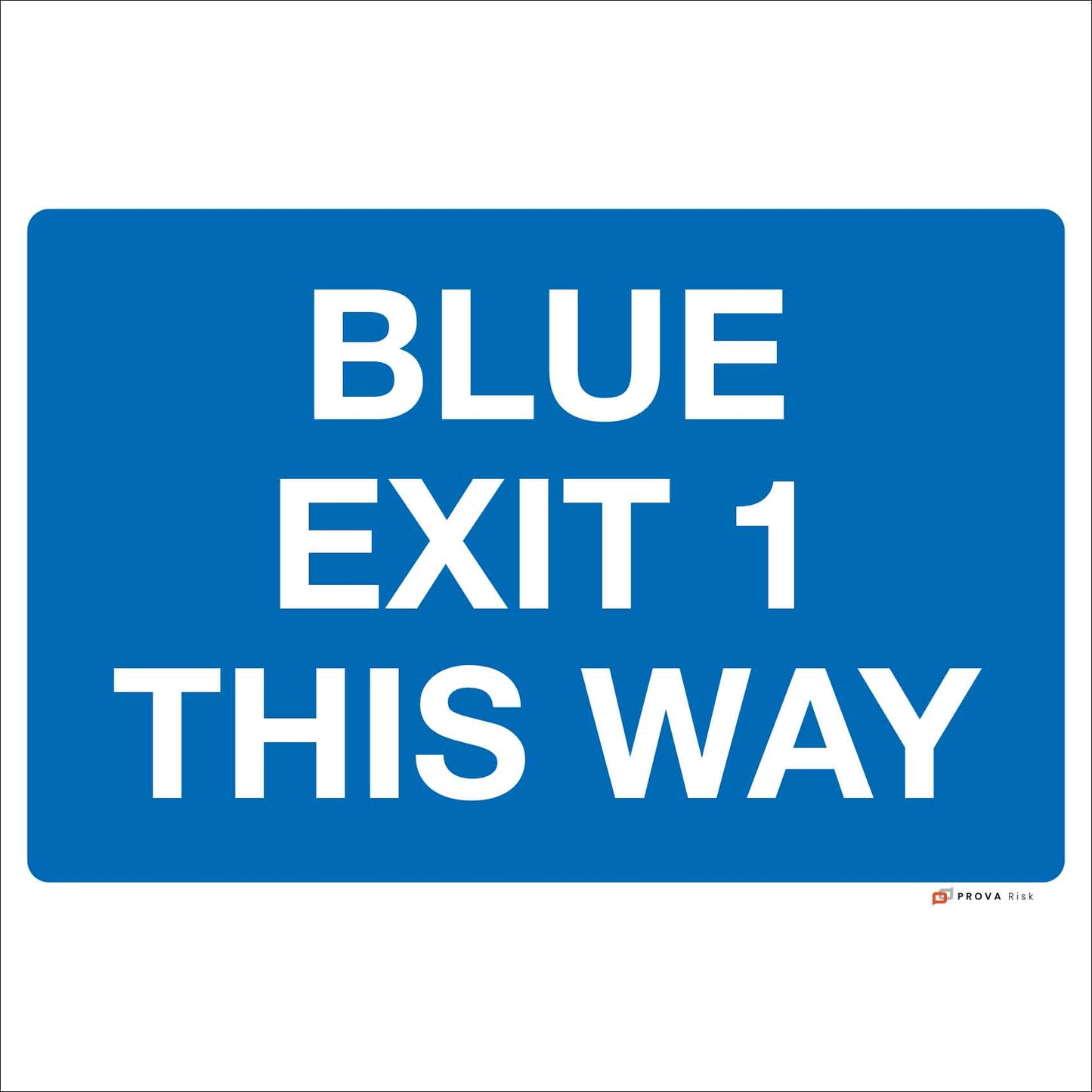 Foamex Martyn's Law Exit Signs