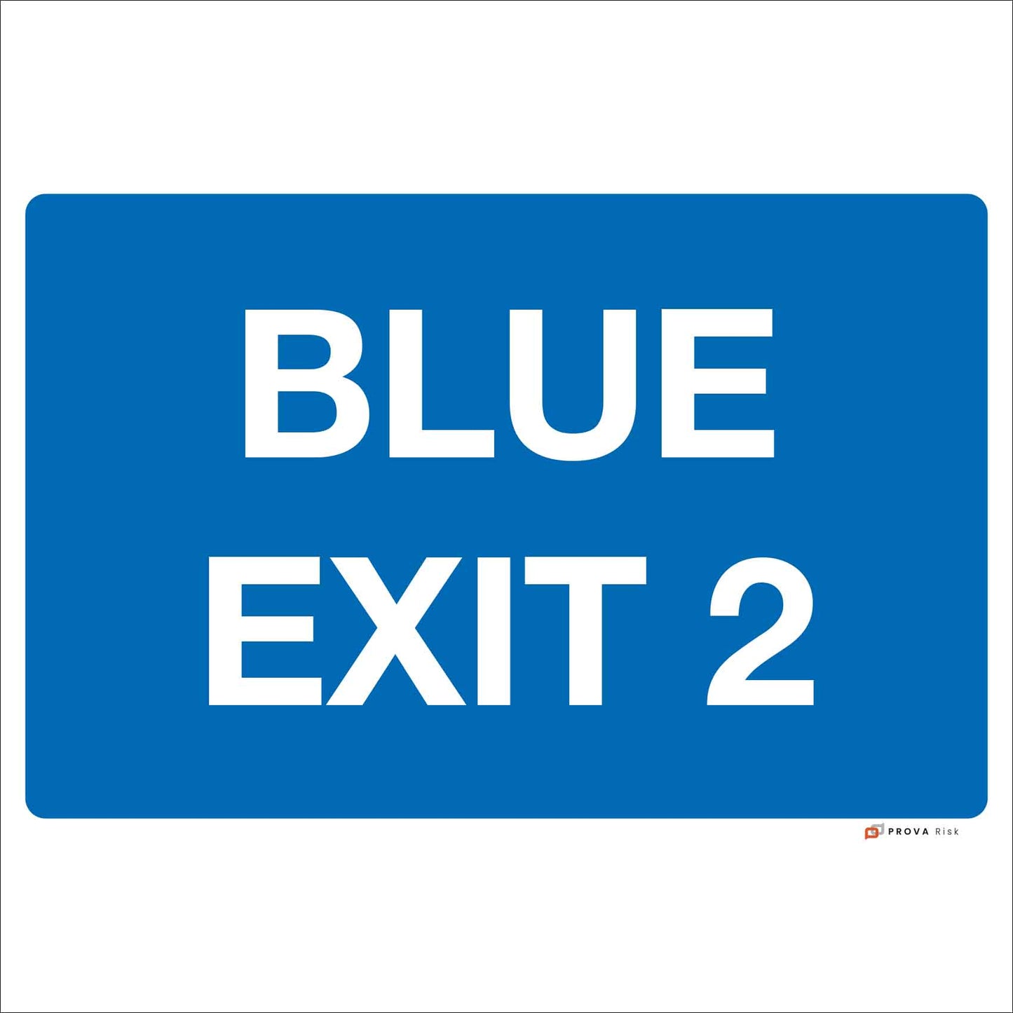Foamex Martyn's Law Exit Signs