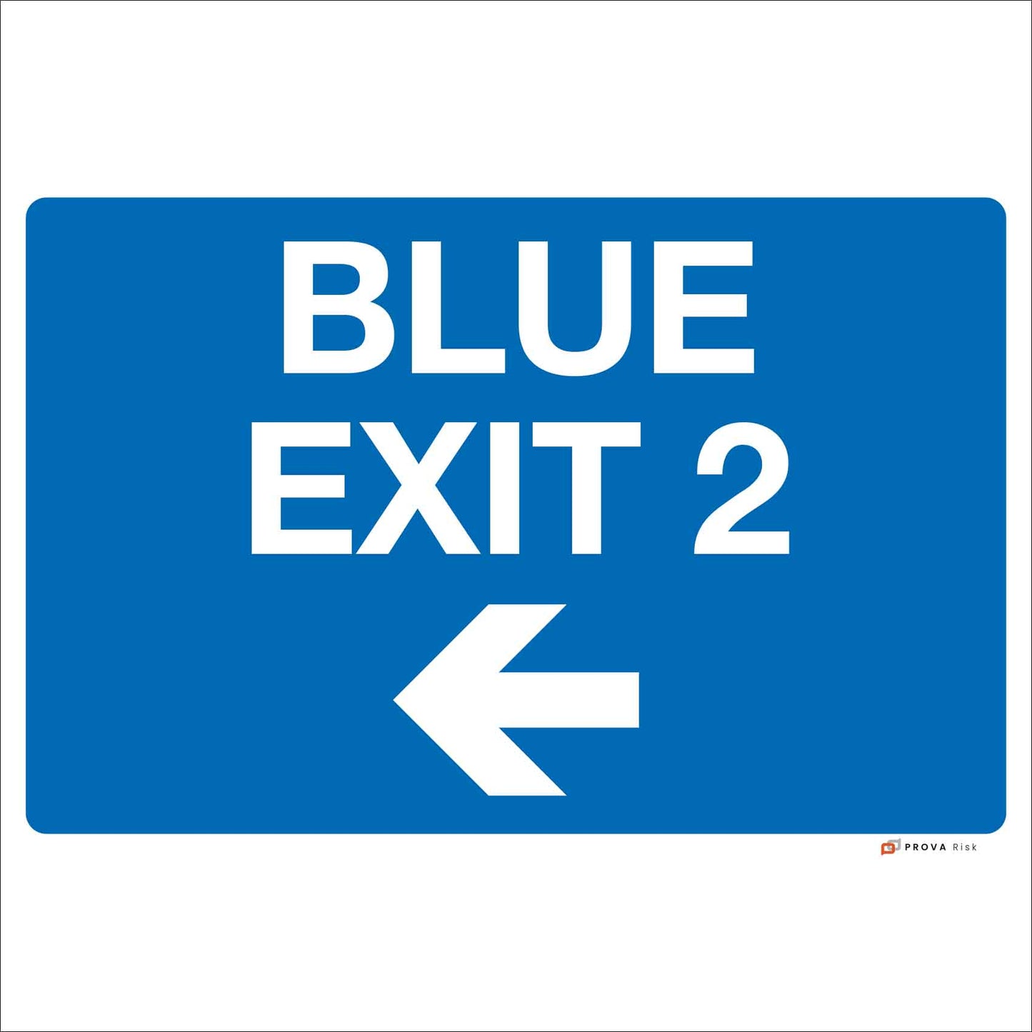 Foamex Martyn's Law Exit Signs