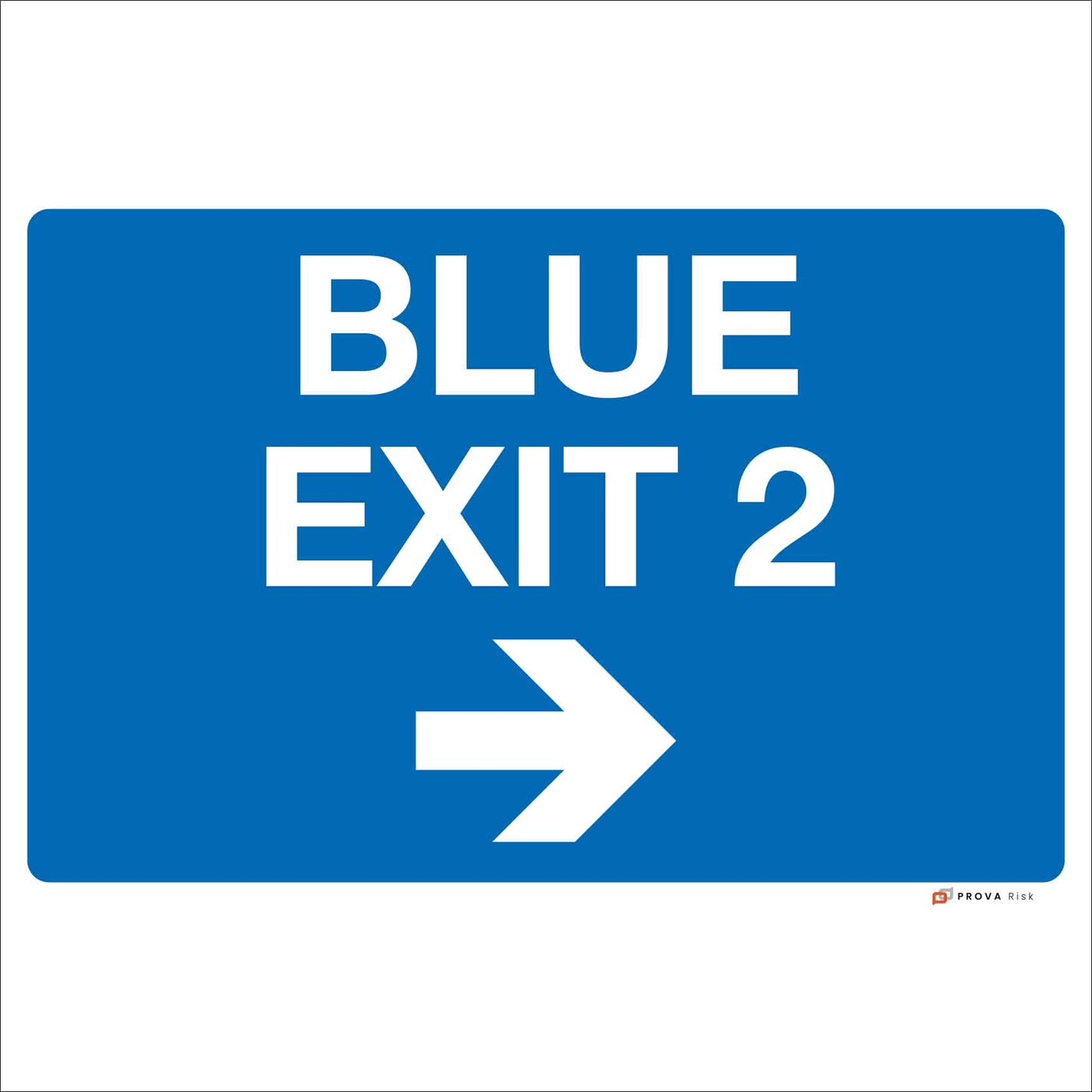 Foamex Martyn's Law Exit Signs