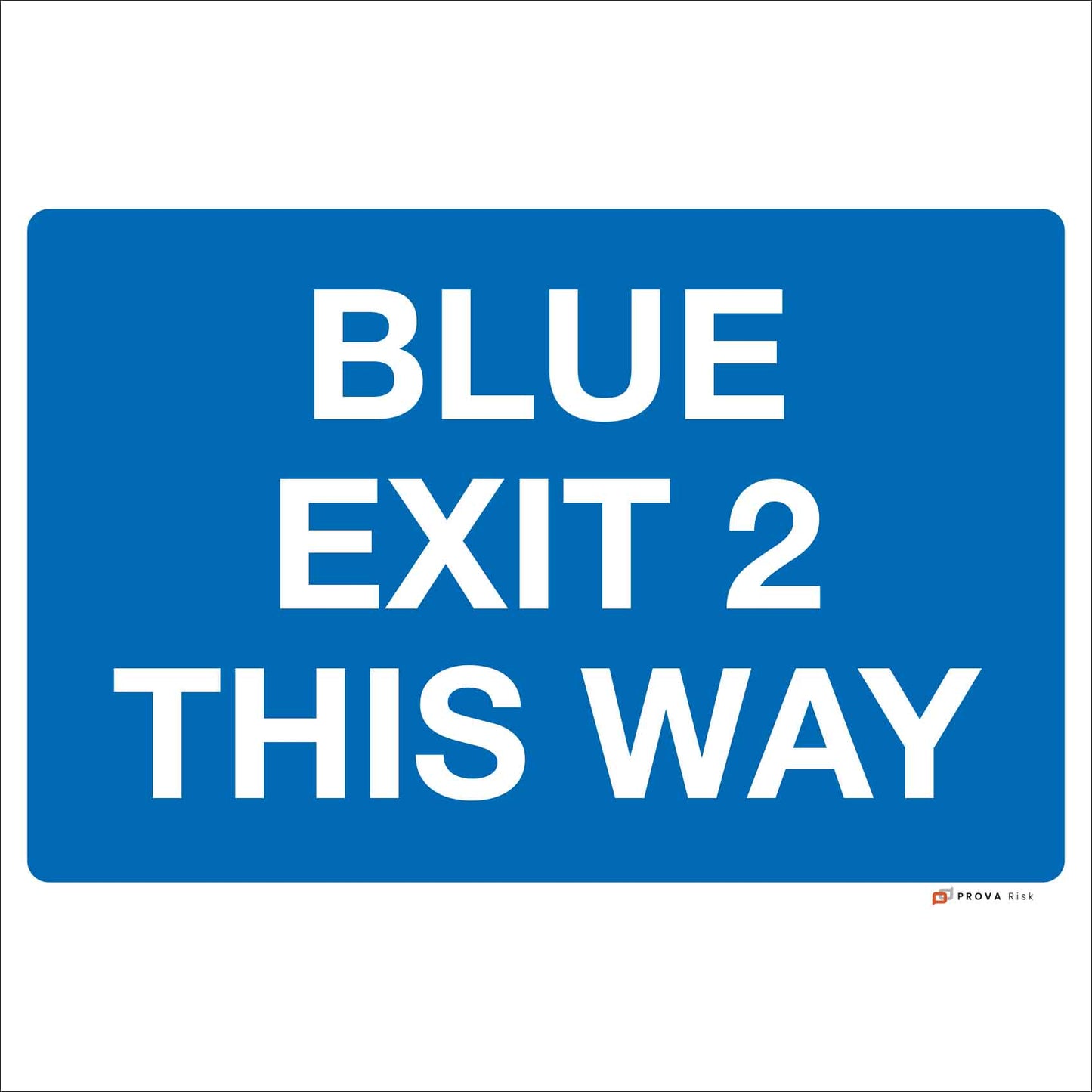 Foamex Martyn's Law Exit Signs