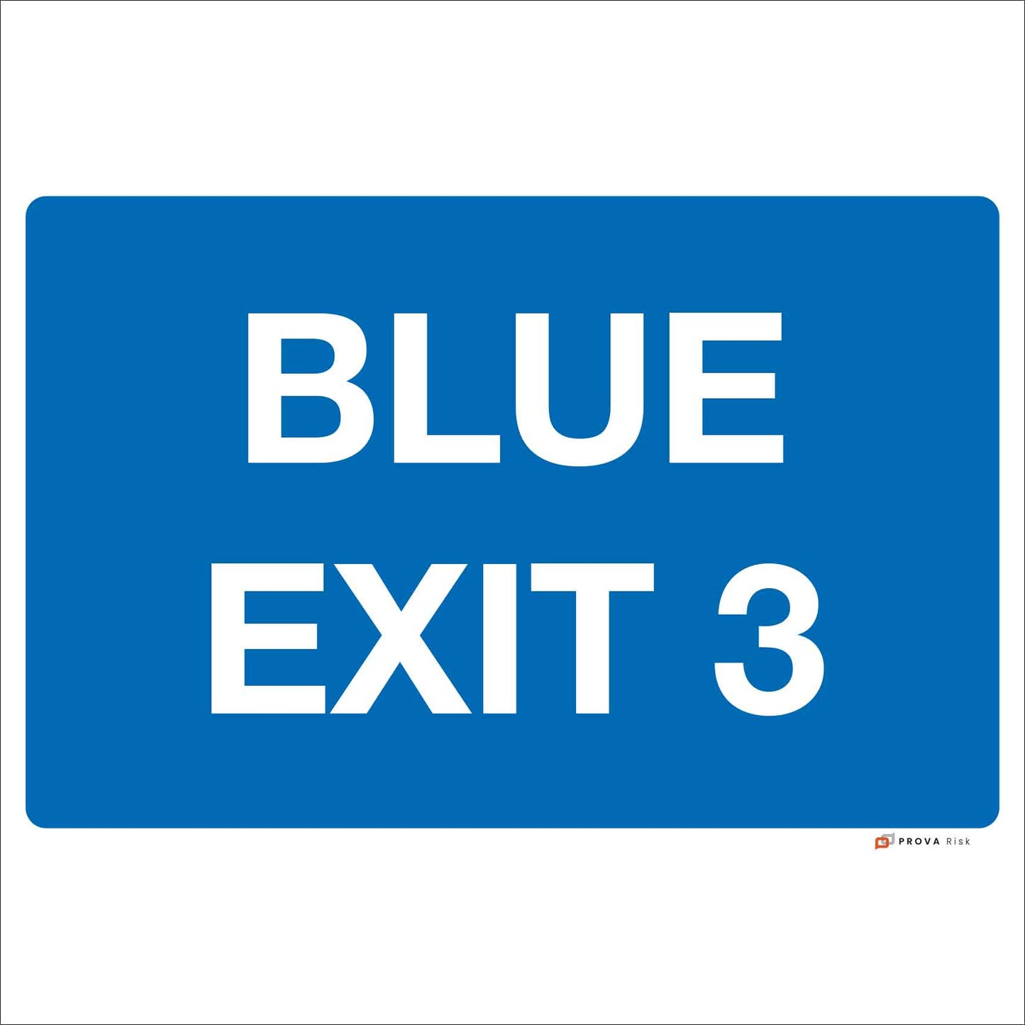 Foamex Martyn's Law Exit Signs