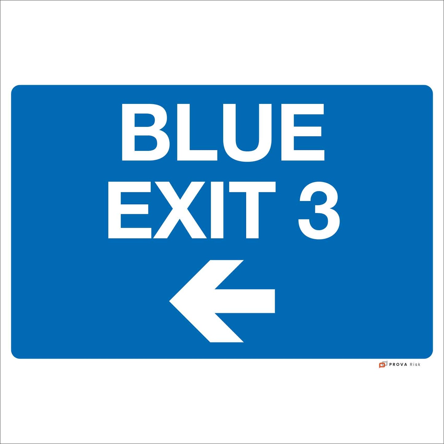 Foamex Martyn's Law Exit Signs