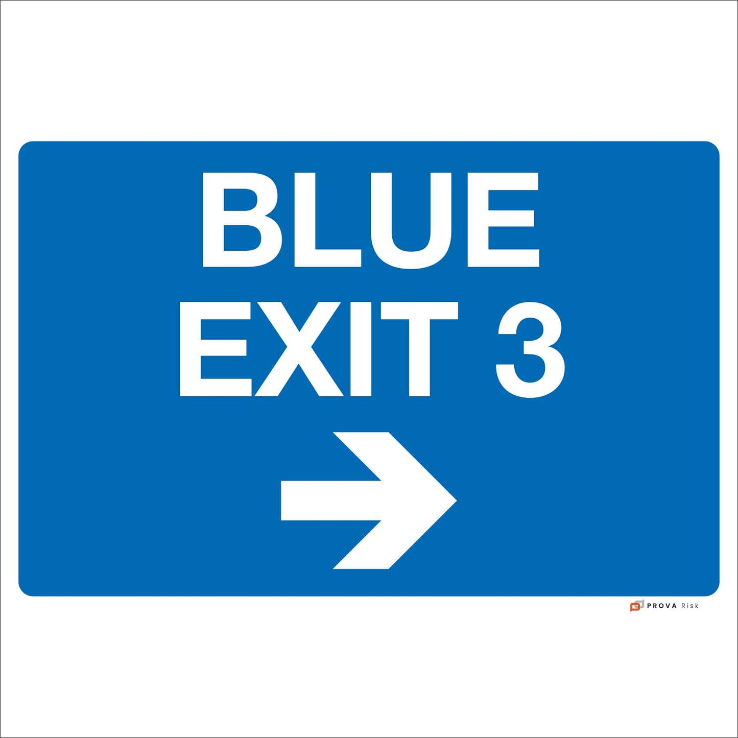 Foamex Martyn's Law Exit Signs