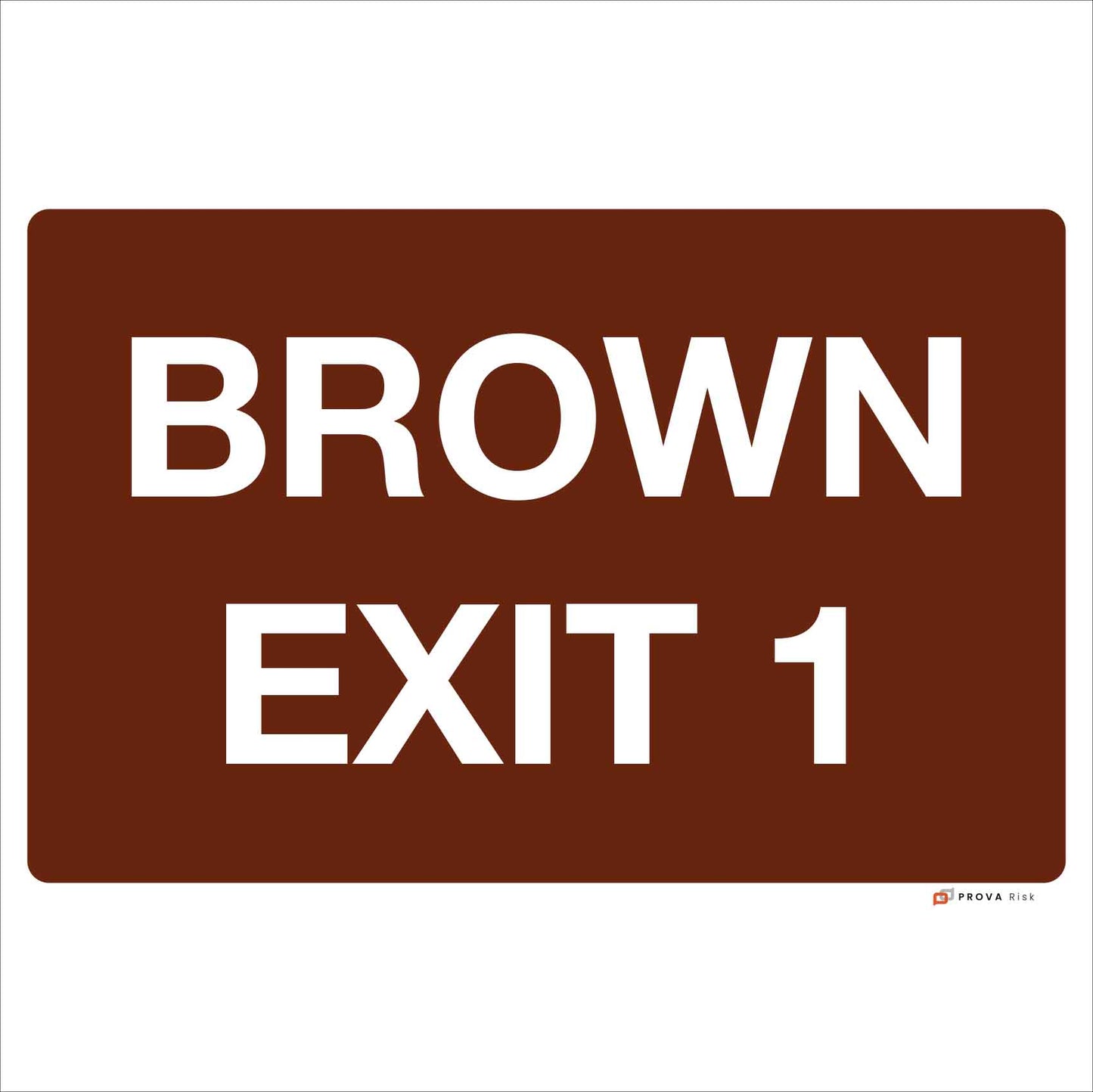 Foamex Martyn's Law Exit Signs