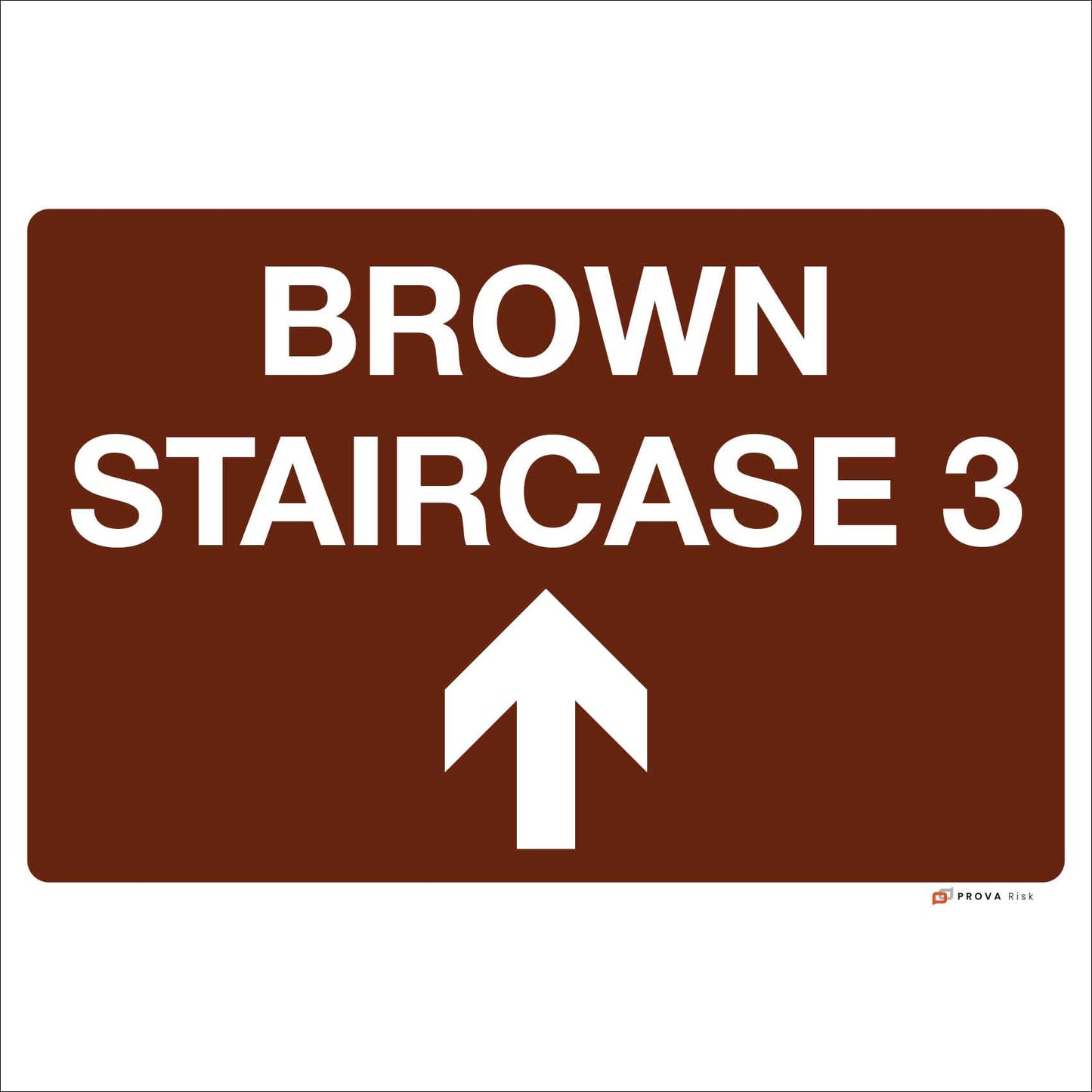 Foamex Martyn's Law Staircase Signs