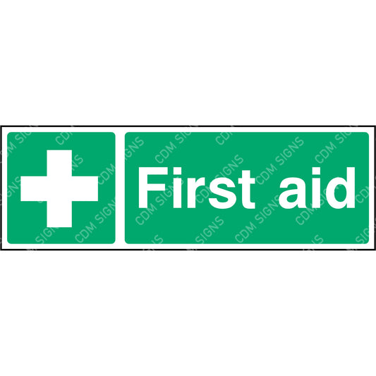 First aid sign