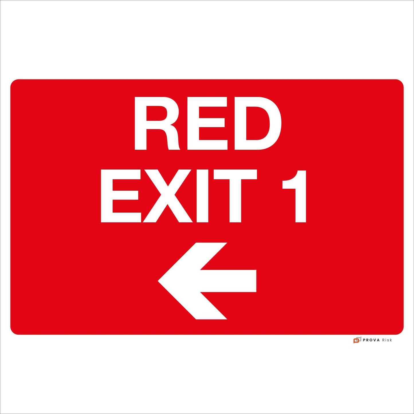 Foamex Martyn's Law Exit Signs