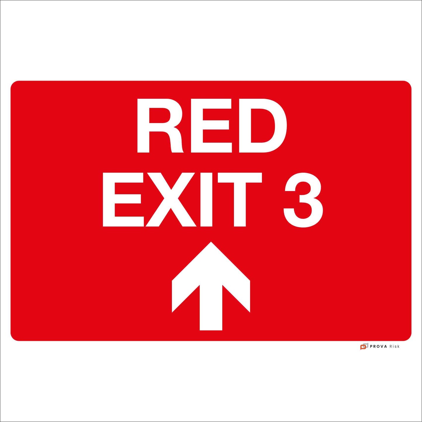 Foamex Martyn's Law Exit Signs