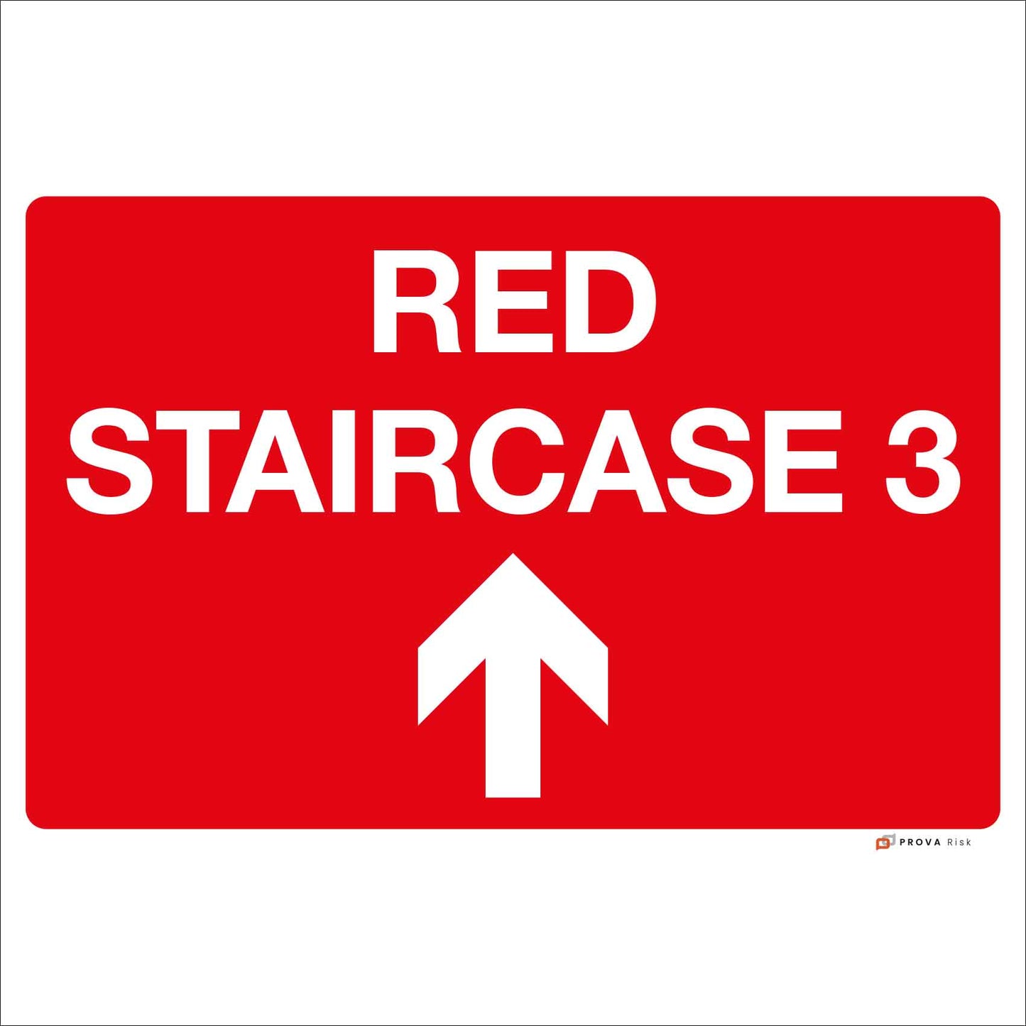 Foamex Martyn's Law Staircase Signs