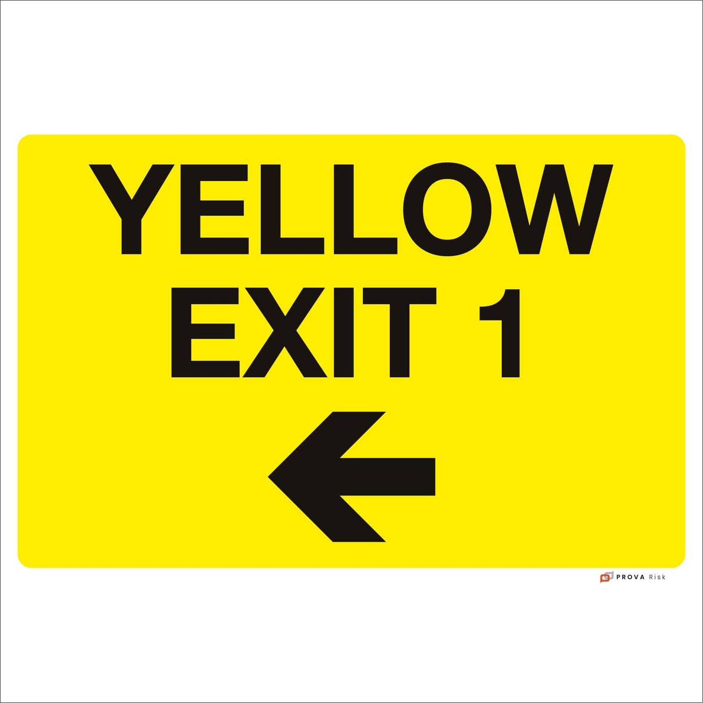 Foamex Martyn's Law Exit Signs