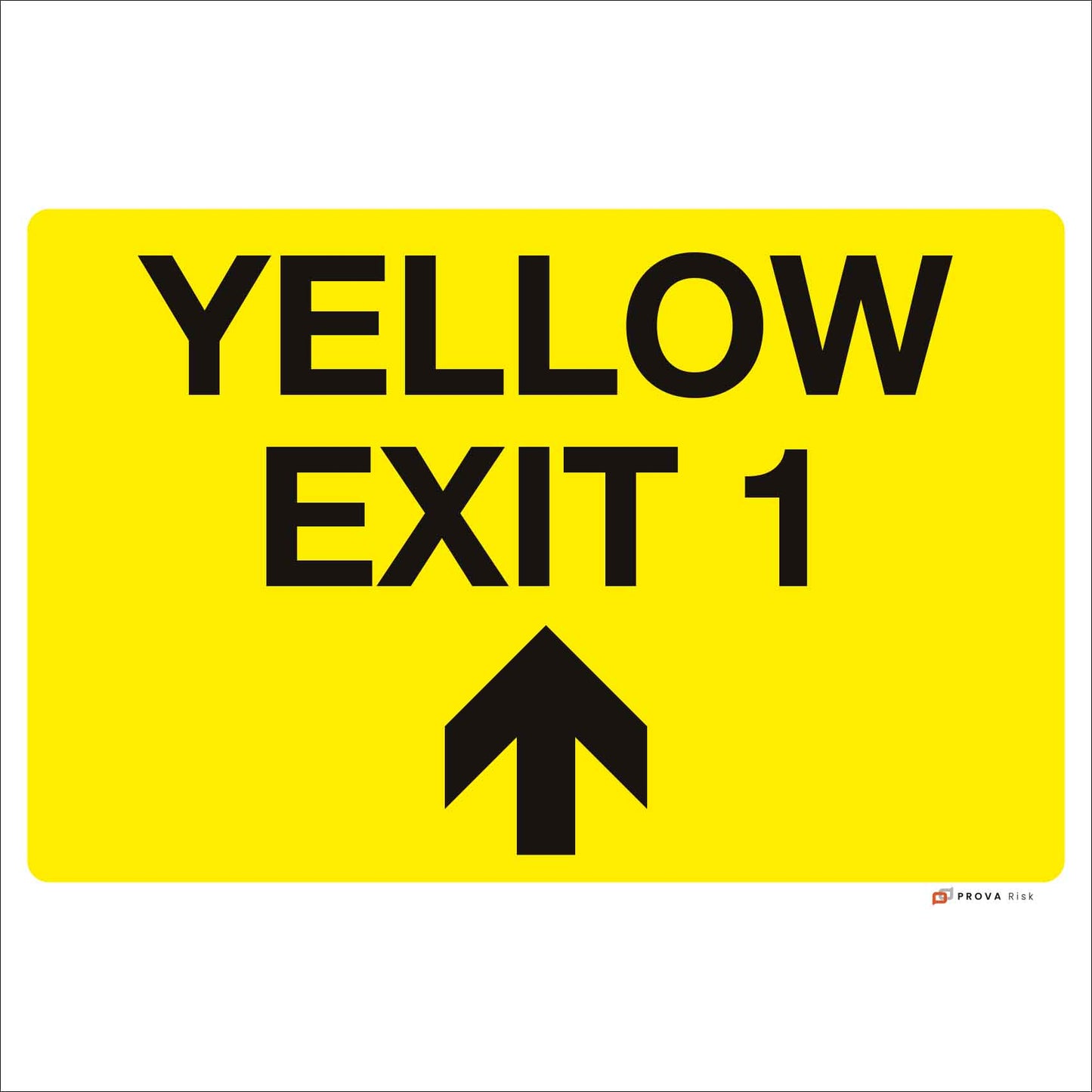 Foamex Martyn's Law Exit Signs