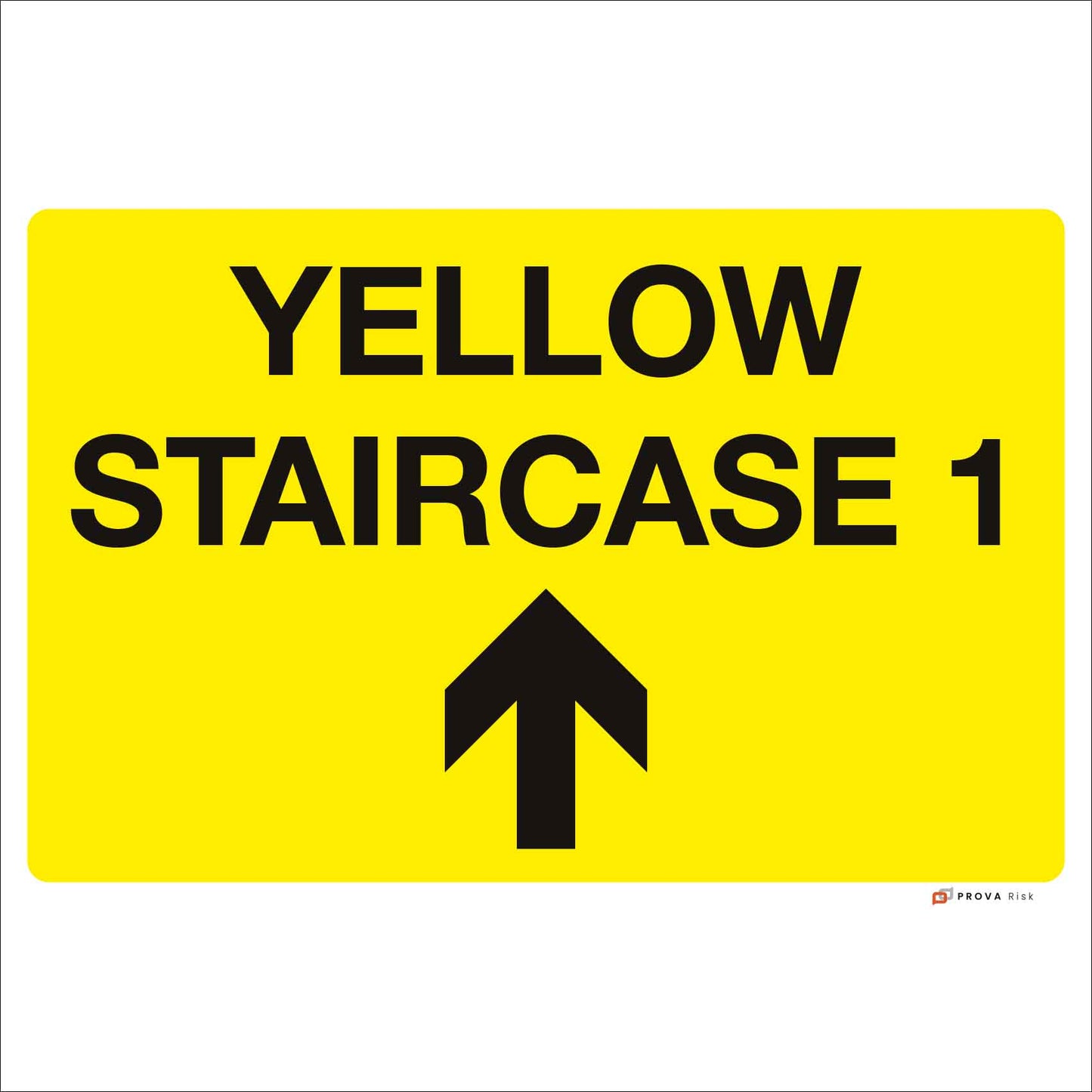 Foamex Martyn's Law Staircase Signs