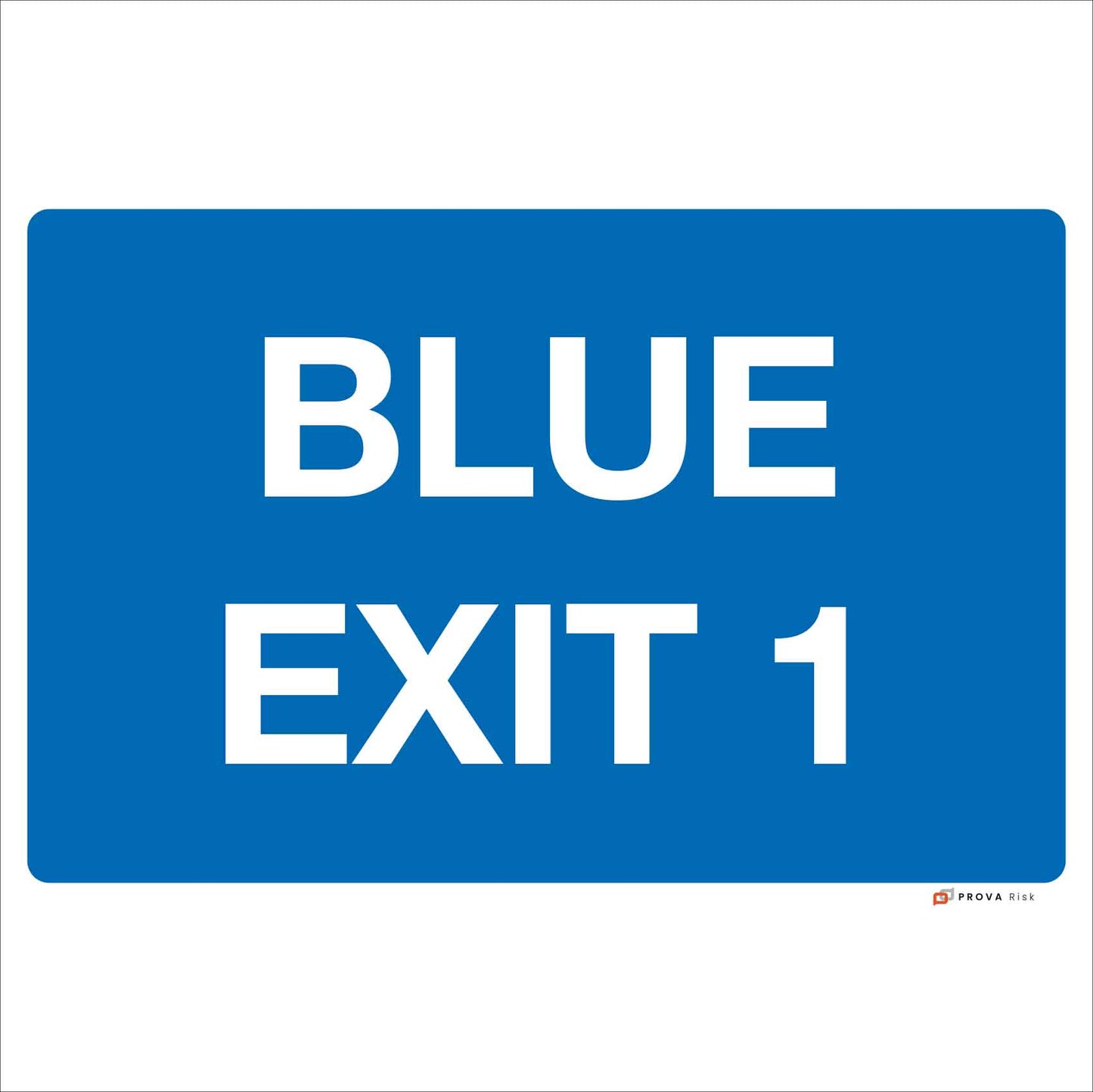 Foamex Martyn's Law Exit Signs